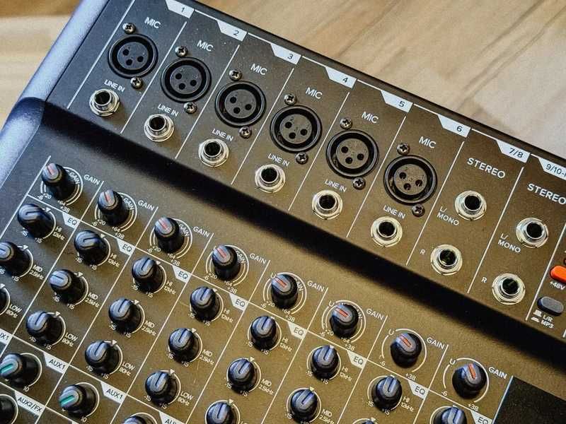 Mixer audio Debra DP-10 – 10 canale, DSP,Bluetooth,USB,Phantom 48V–NOU