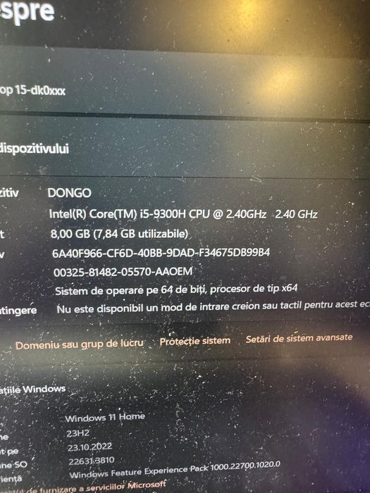 Hp Pavilion Amanet BKG