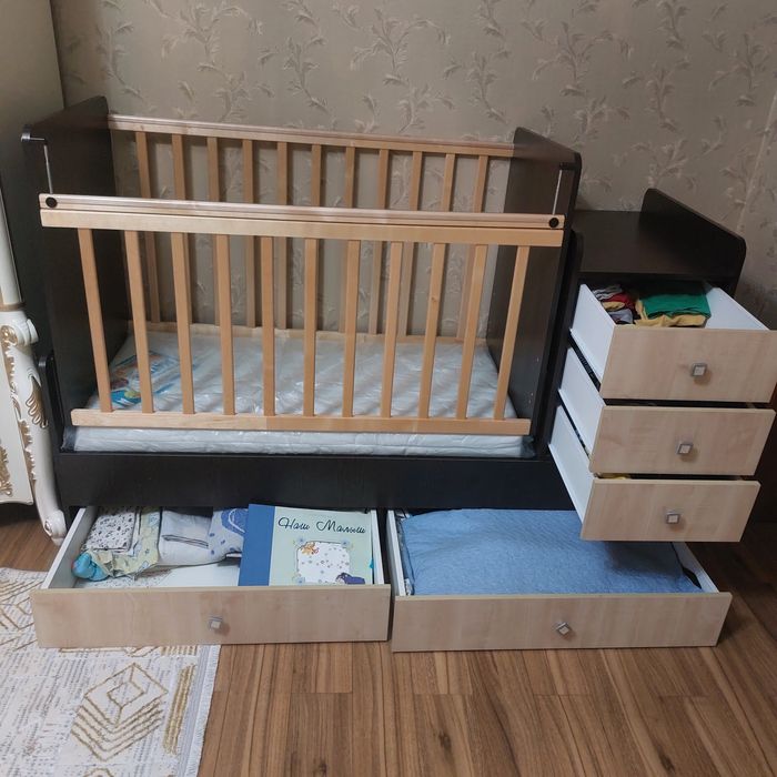 Детская кроватка трансформер