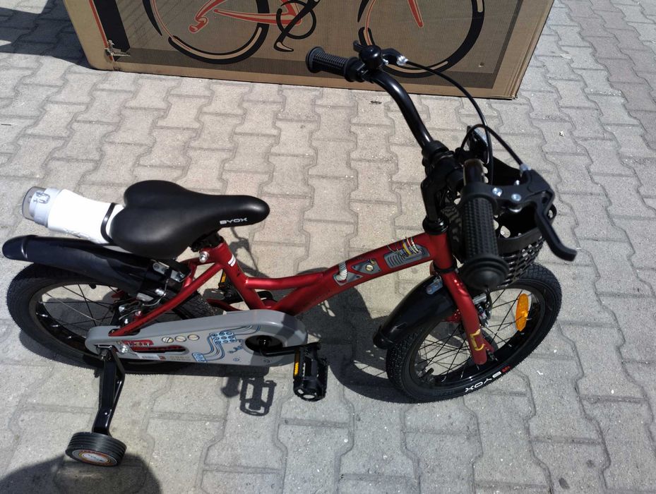 BYOX Детски велосипед 16" ROBO червен