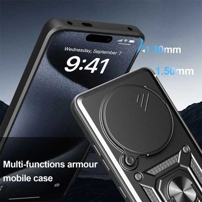 Honor Magic7 Lite - Удароустойчив Кейс Гръб CamShield