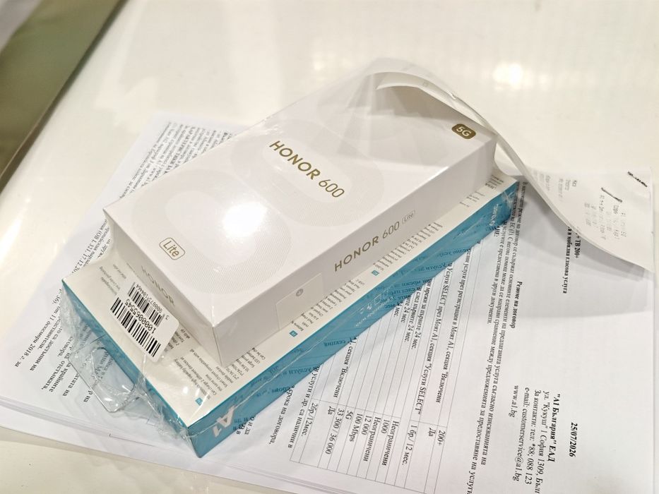 Honor 600 lite 5G, 266gb. + Подарък