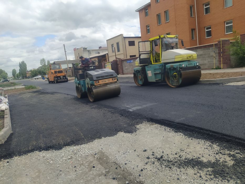 Асфальтирование.  Благоустройство  територи