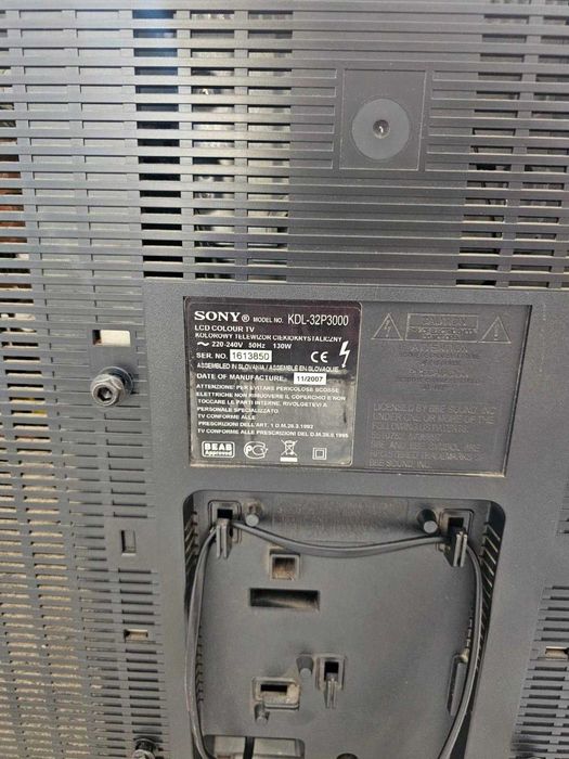 Panne Télévision Sony Bravia Kdl 32P3000