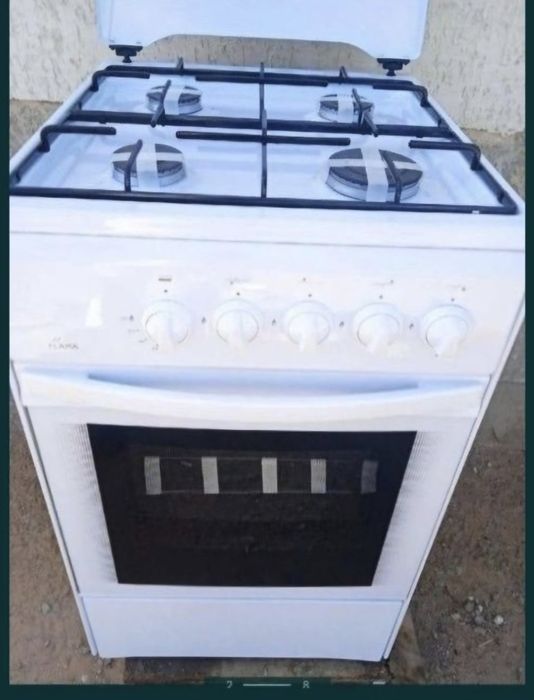 Газ плита все работает