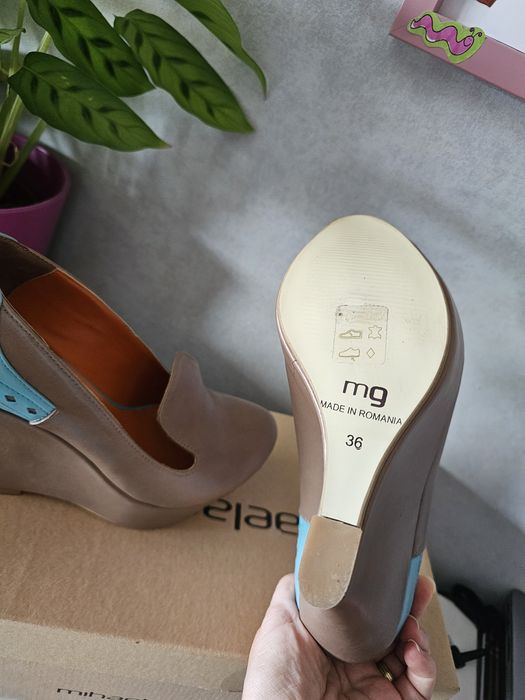 Pantofi piele naturala Mihaela Glavan 36