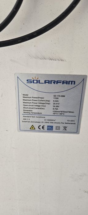 Panou solar Rulota Autorulota Campervan 170w