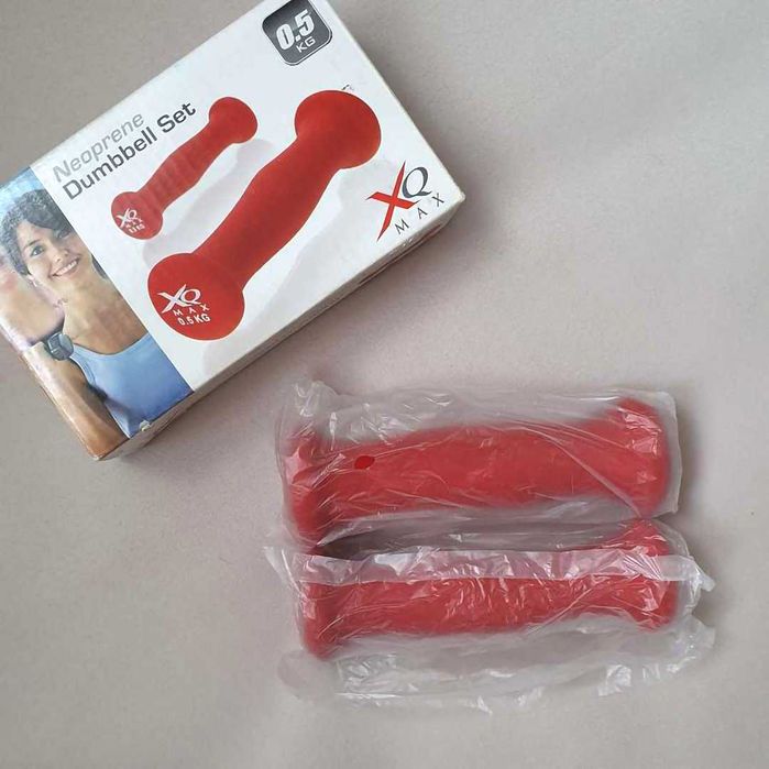 XQ Max Фитнес уред, Неопренови тежести, Гири, Дъмбели, 2 х 0.5кг.