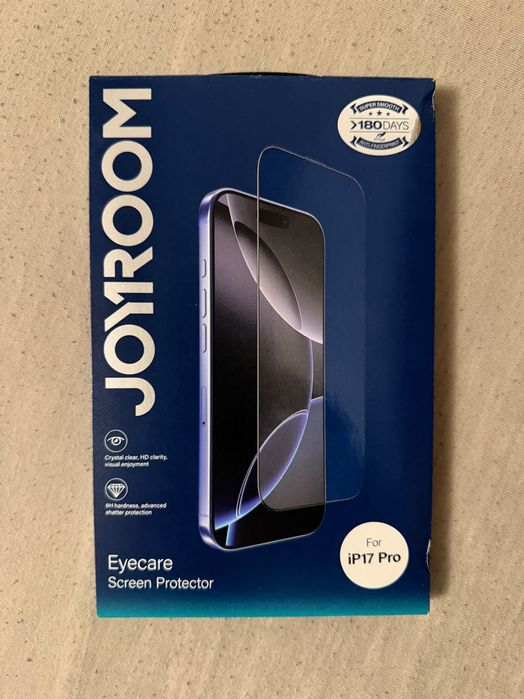 Folie sticla securizata 9H JOYROOM iPhone 17 Pro