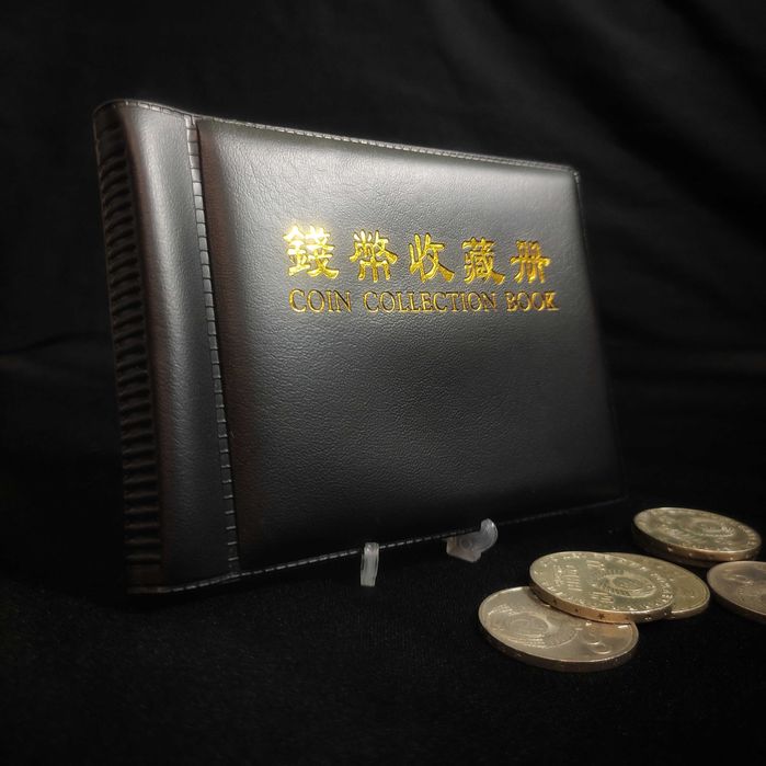 Альбом для Монет. 60 ячеек - 36х40 мм. Coin Collection Book