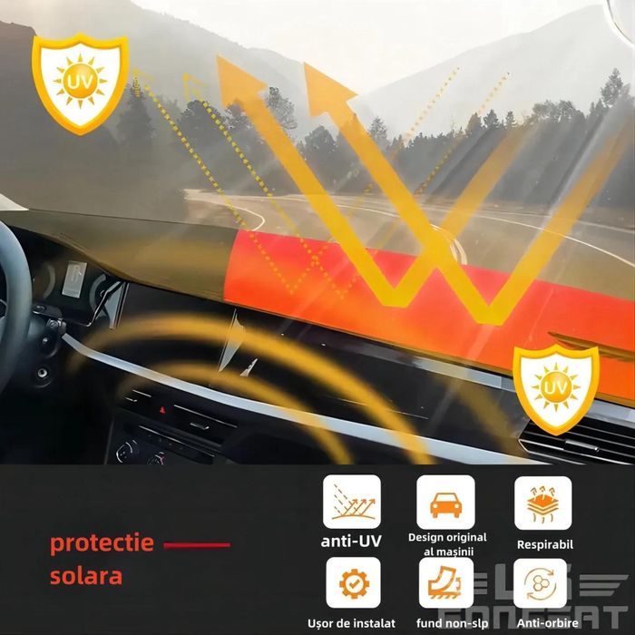 Husa Bord parasolar Dacia, Renault Sandero Stepway 3-2013 -2020