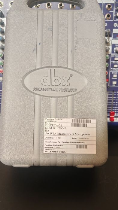 Crown xti 2002 Amplificator +DBX PA2+ Microfon calibrare