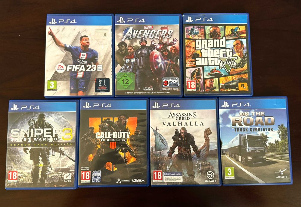 [ PS4 > GTA / FIFA / WWE / cars / GT Sport / FC за PlayStation 4
