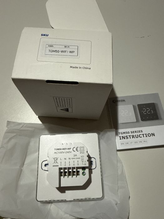 Termostat Smart Wifi Beok TGM-50-Wifi-wp centrala,boiler,pardoseala