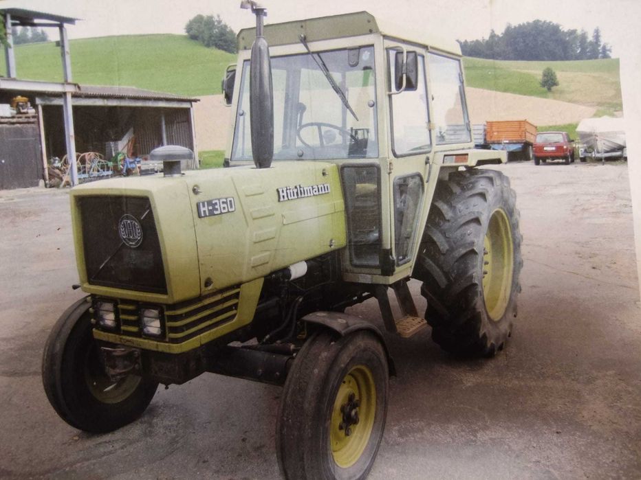 tractor Hurlimann, din Elvetia , 65 CP cu frontal