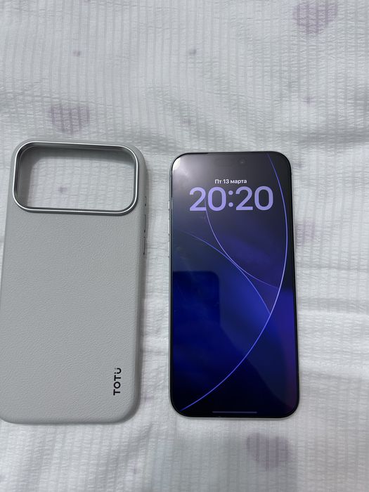 Продам айфон 17 pro max на 256. Акб 100