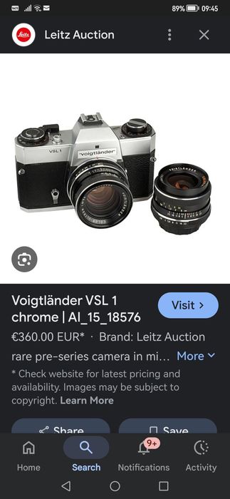 Voigtlander VSL1 Jucării pentru copii