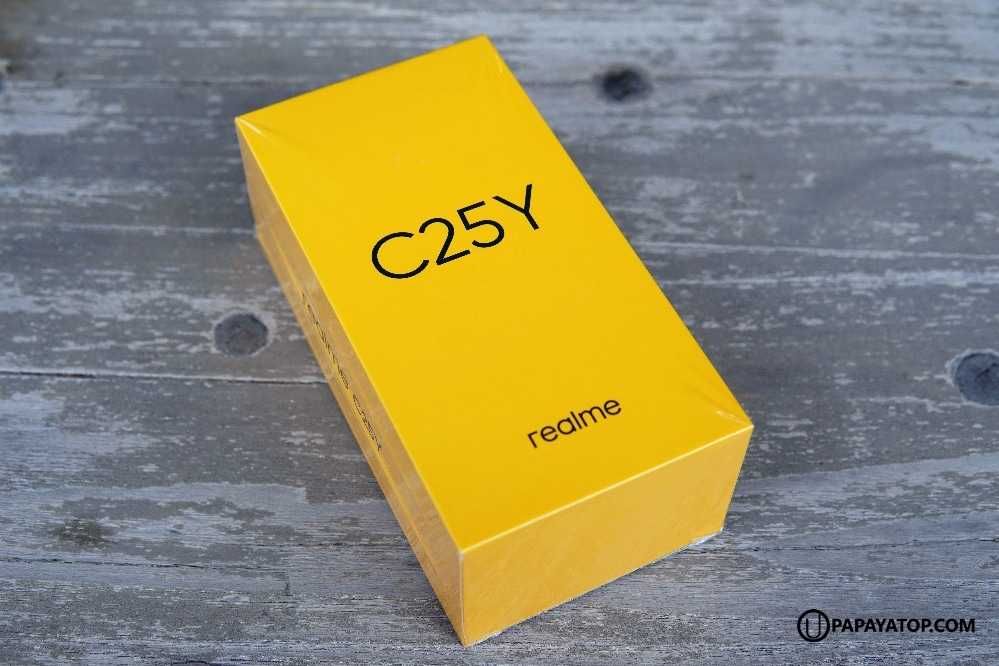 Telefon Realme C25y 128GB 4G Dual Sim Gri display 6.5 inch Nou Sigilat