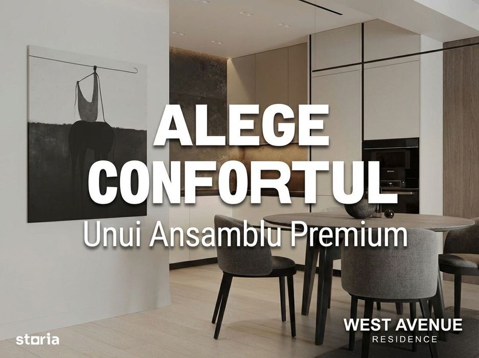 Apartament 3 camere în West Avenue Residence – zona Militari