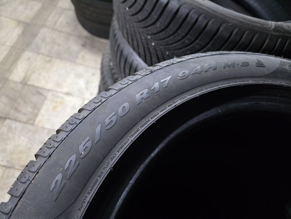 2бр Като нови зимни гуми 225 50 17 - Pirelli- DOT 2023