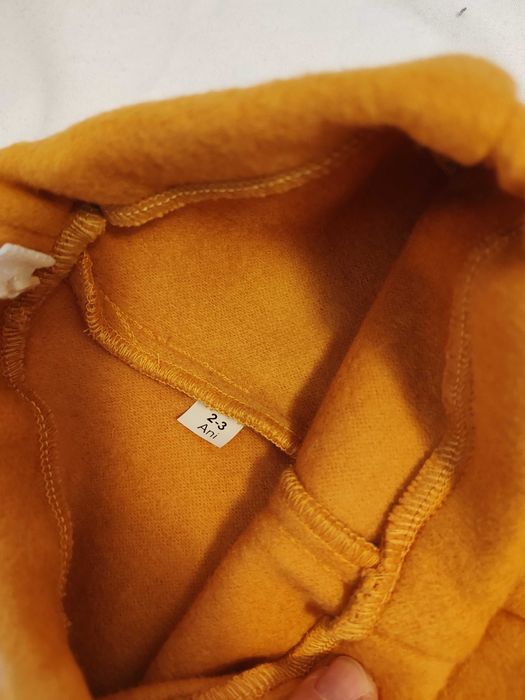 Colanți muștar lână INimioara