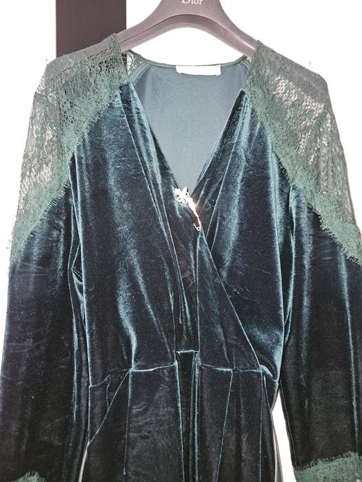 Бархатное платье