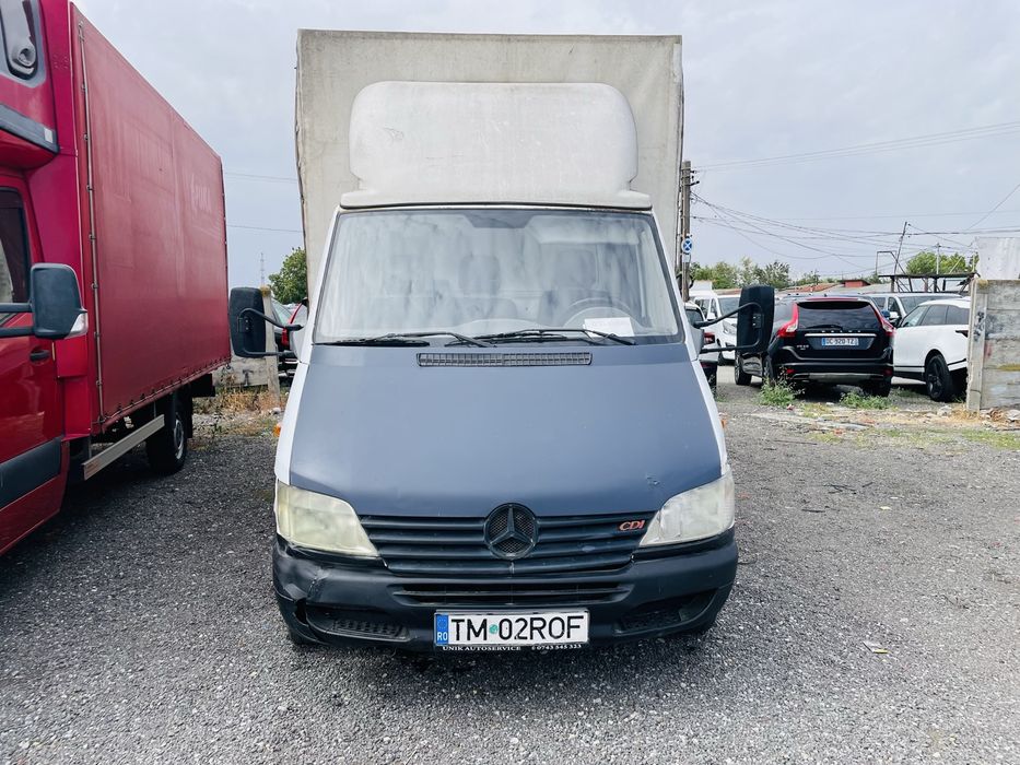 Mercedes Sprinter 413 prelara bena 4,5m punte pe dublu roti inmatriculata fiscal!!