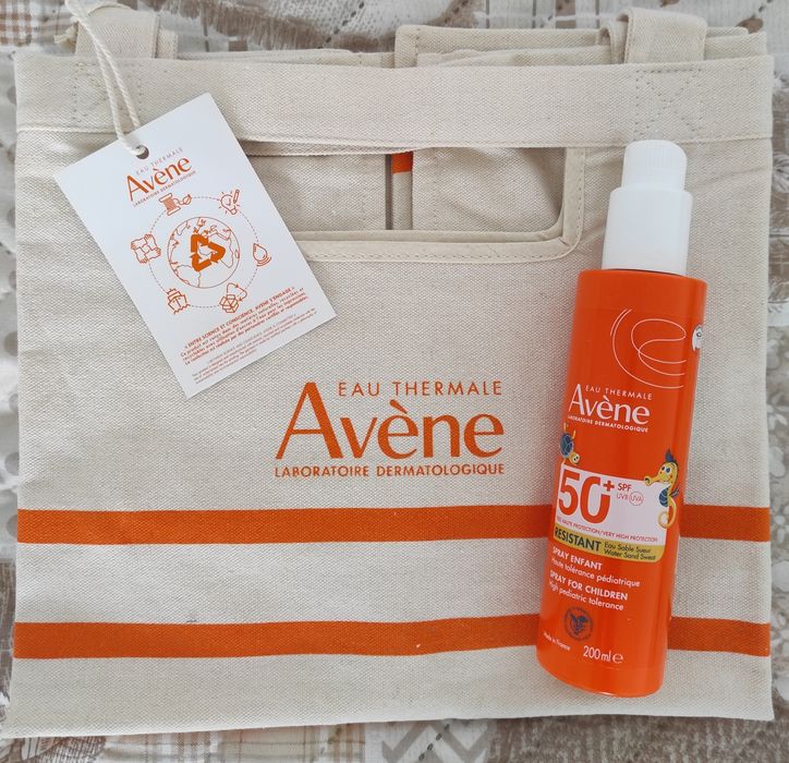 Avene Плажна чанта+слънцезащитно мляко за деца