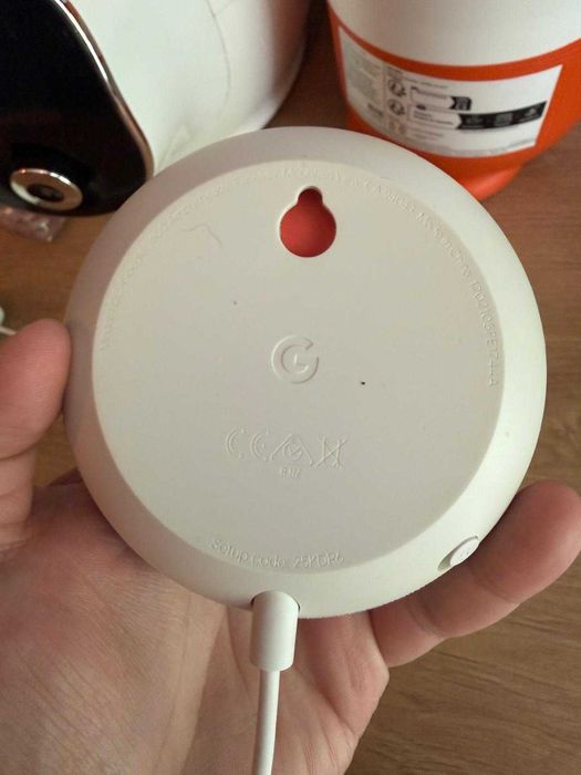 Boxa Inteligenta Google Nest Mini 2, Bluetooth, Chromecast integrat, Wi-Fi (Alb)