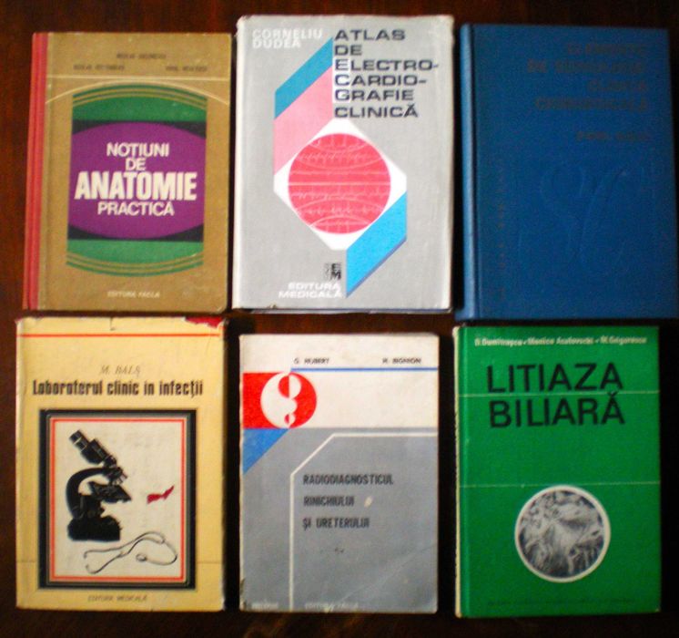 cărți de ANATOMIE și MEDICINĂ alopată_în română
