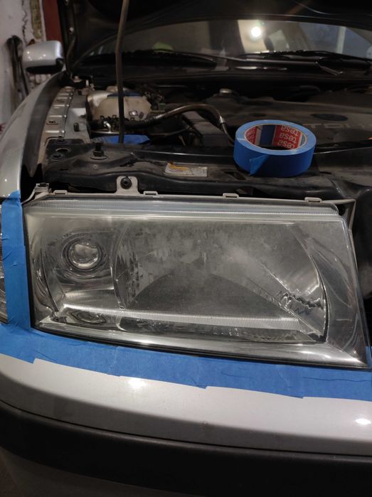 Reconditionare Faruri cu polimer.