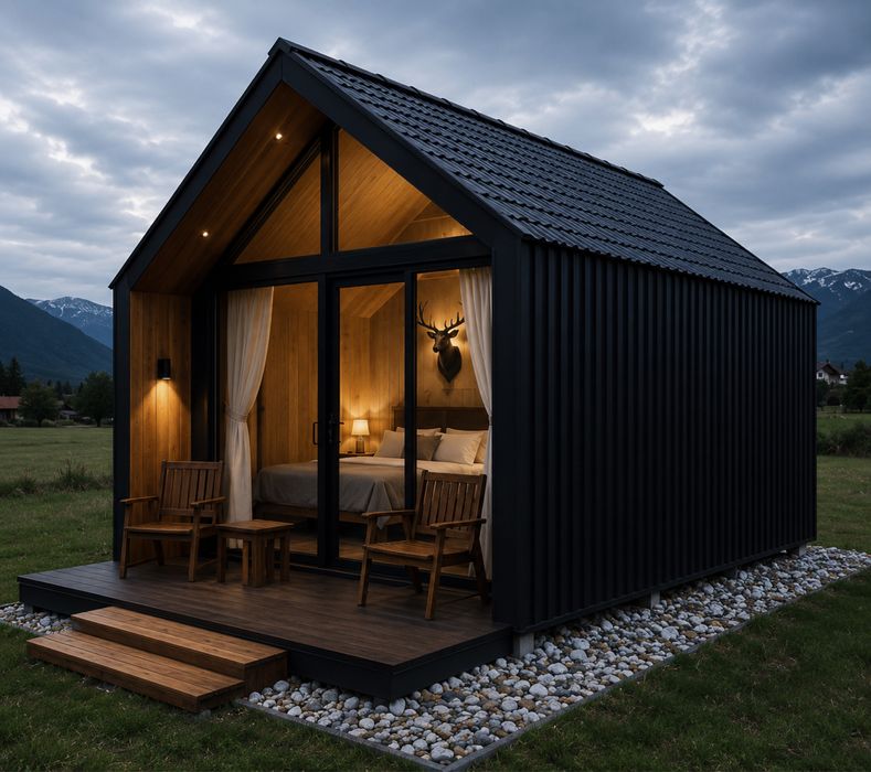 Барнхаус Barnhouse метала конструкция  юрда