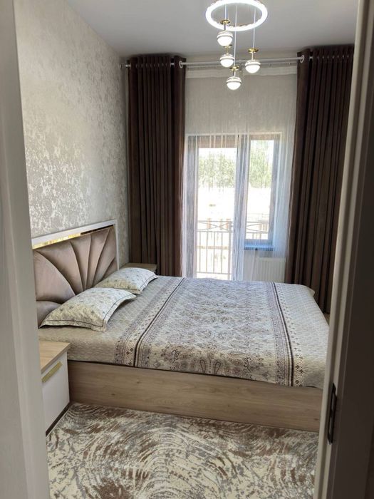 2х комнатная с мебелью и техникой в новостройке | 10 микрорайон