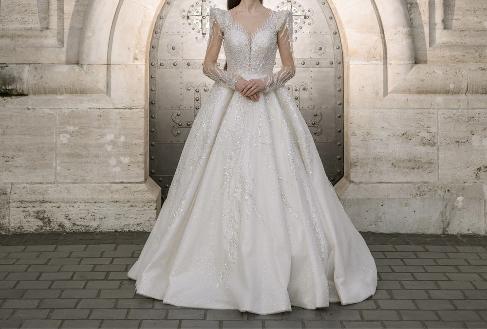 Rochie de mireasa tip printesa