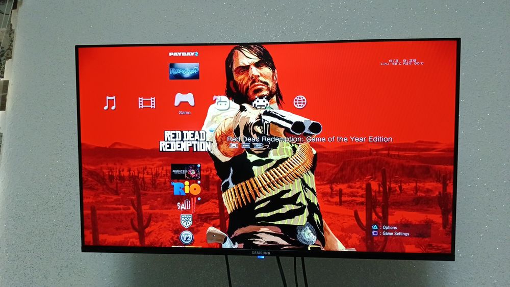 Ps3 super slim 500gb 45 ta oʻyin