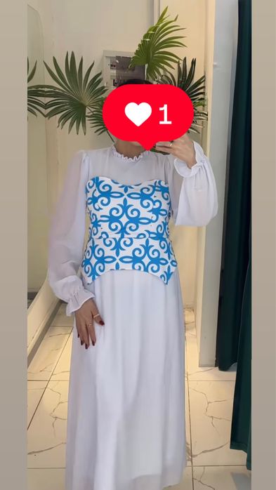 Платье с корсетом, двойка