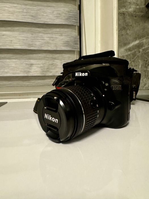 Nikon D3400 Kit Complet + 2 Baterii, Geantă, Card | Ideal Începători
