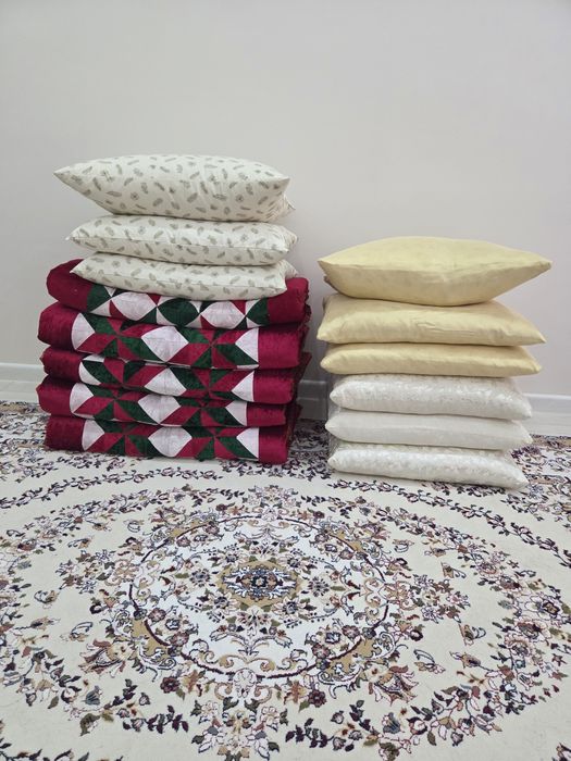 5 шт Корпеше курак. 3жастык улкен 6 шт кишкентай сатылады