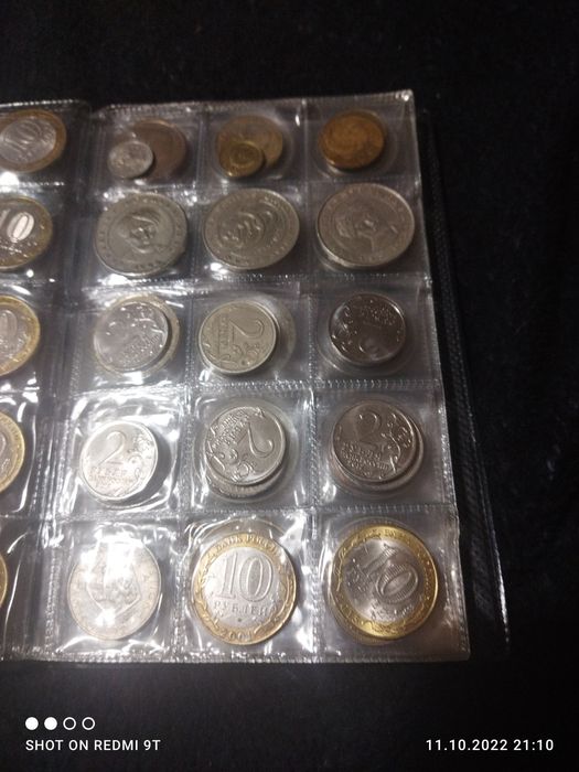 Продам монеты больше ста штук