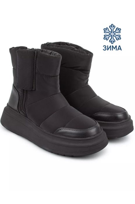 Новые. Очень стильные и очень теплые, зимние дутики ботинки. Турция