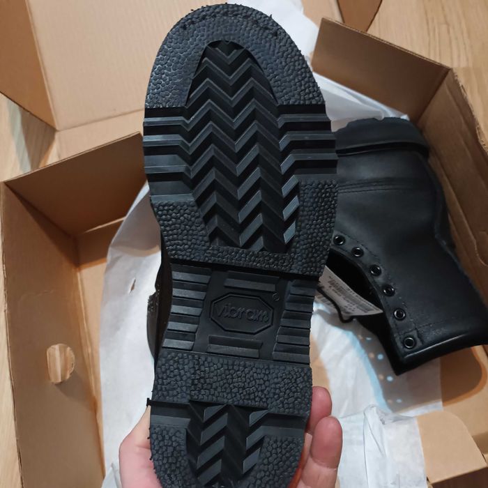 Ghete militare ALTAMA, USA din piele naturala neagra 6,5W masura 40-41