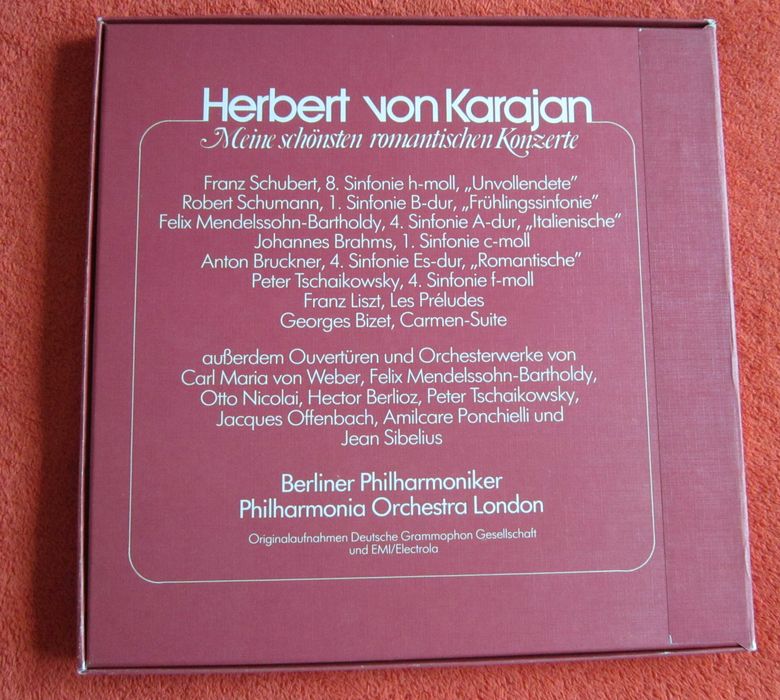 rar Meine Schonsten Romantischen Konzerte Karajan 7 impecabile