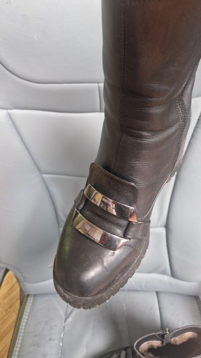 Зимние полусапоги