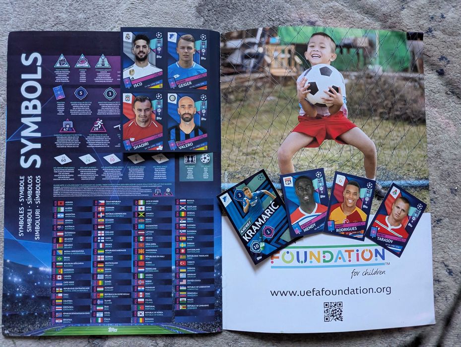 НОВ Албум за стикери Champions League 2018/2019