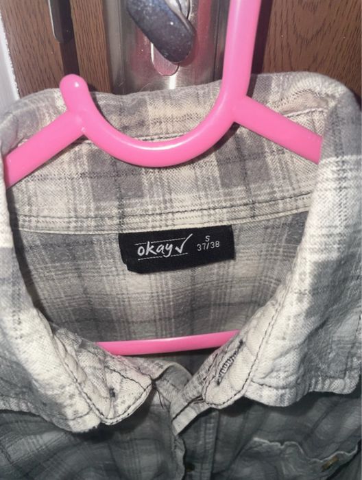 Camasa barbateasca vintage gri in carouri