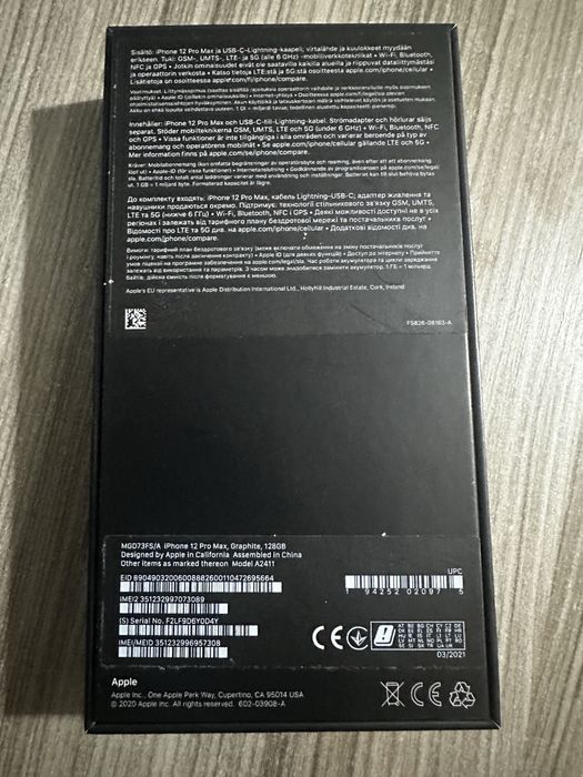 Iphone 12 Pro Max 128 GB