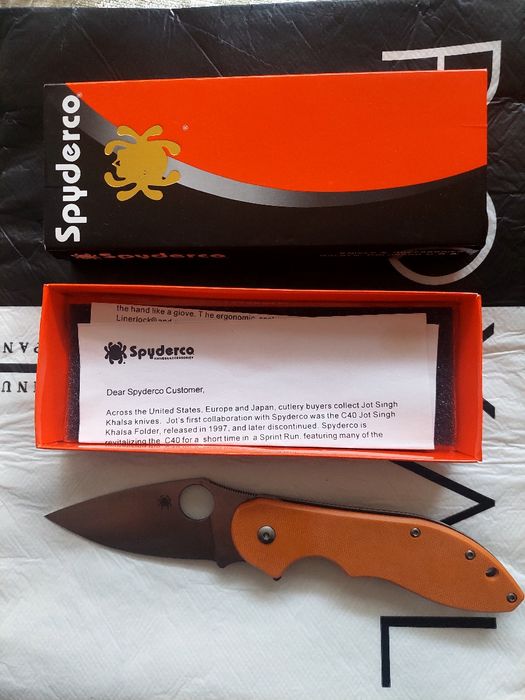 Бокс, нож с бокс ,палка ,бейзбол,нож Spyder,колекционерски GERBER