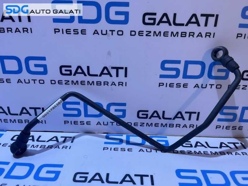 Teava Conducta Ulei Turbo Turbina Turbosuflanta Ford C-Max 1.6 TDCI 2004 - 2010 Cod 9651785380