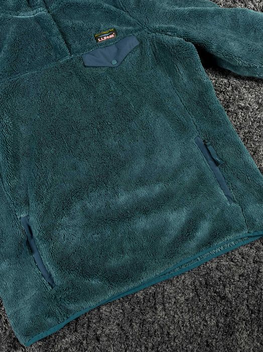 L.L. Bean High Pile Fleece Pullover Мъжки Пуловер