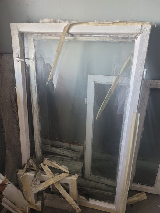 Деревянные окна б/у
